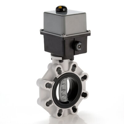FKOC/CE 24V AC/DC DN 40-100 - ELECTRICALLY ACTUATED BUTTERFLY VALVE