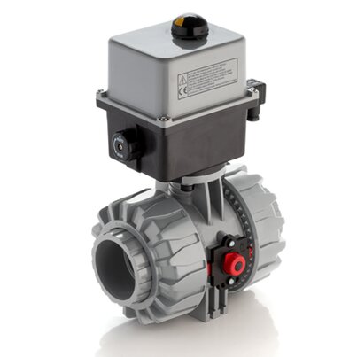 VKDOC/CE 24 V AC/DC - ELECTRICALLY ACTUATED DUAL BLOCK® 2-WAY BALL VALVE