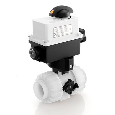 VKRIF/CE 24 V AC/DC 4-20 mA - ELECTRICALLY ACTUATED DUAL BLOCK® REGULATING BALL VALVE