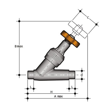 VVDV - Angle seat valve