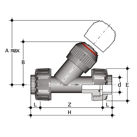 VRUIV - Check valve