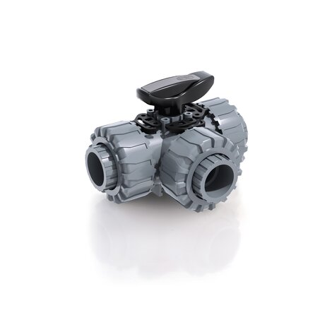 LKDIC - DUAL BLOCK® 3-WAY BALL VALVE