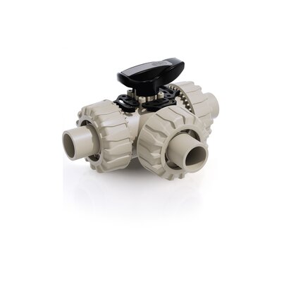 LKDDM - DUAL BLOCK® 3-way ball valve