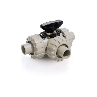 TKDDM - DUAL BLOCK® 3-way ball valve