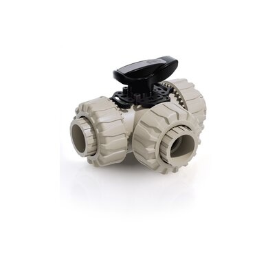 TKDIM - DUAL BLOCK® 3-way ball valve