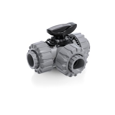 LKDFC - DUAL BLOCK® 3-WAY BALL VALVE