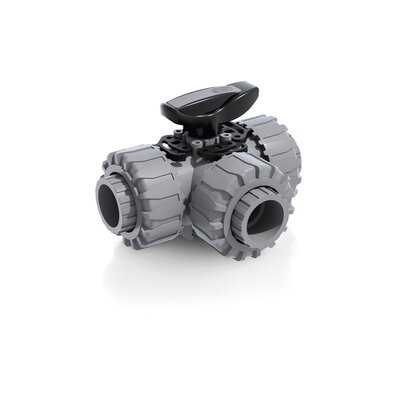 LKDIC - DUAL BLOCK® 3-WAY BALL VALVE