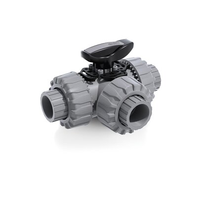 LKDNC - DUAL BLOCK® 3-WAY BALL VALVE