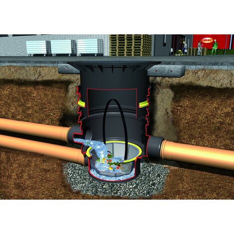 Podzemní filtrační šachta DN 600