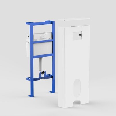 SANIT INEO SOLO sanitární modul pro stojící klozety bílý
